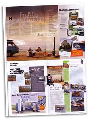 hotpod in Volksworld magazine